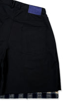 Checkered Shorts - Black