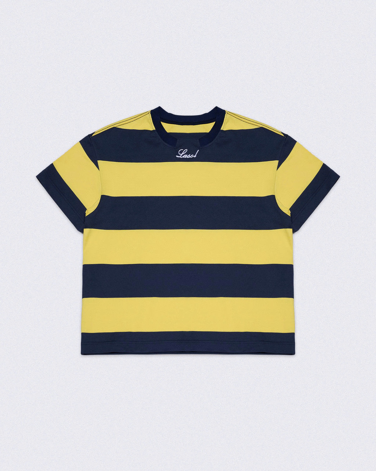 Lasol Striped T shirt - Yellow and Blue